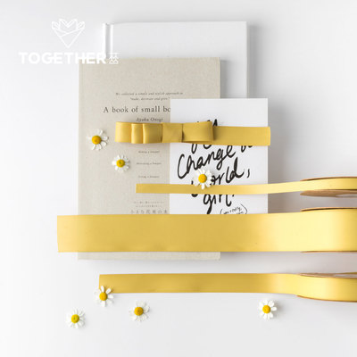 消光质感丝带diy鲜花包装