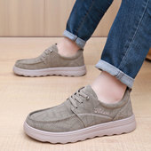 男单鞋 老北京布鞋 百搭帆布鞋 软底休闲透气时尚 2026春季 爸爸鞋 新款