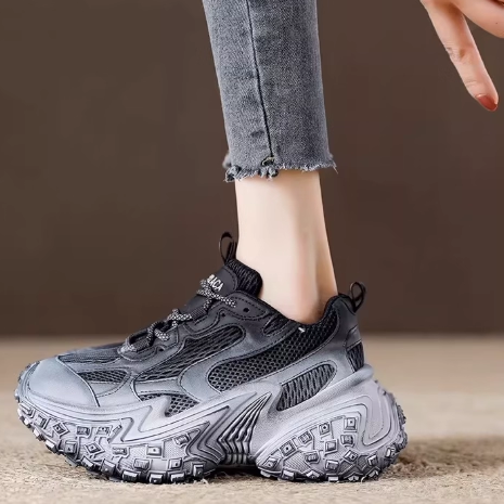 月芽儿复古老爹鞋牛皮2026复古厚底透气老爹鞋女松糕底炸街运动鞋,女鞋,时尚休闲鞋,淘宝优惠券,粉丝福利购,淘宝优惠卷