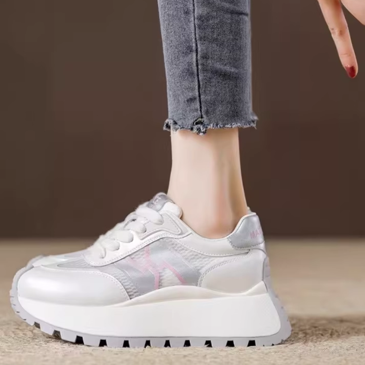 月芽儿德训鞋厚底小白鞋小蛮腰阿甘鞋女2026新款春休闲运动老爹鞋,女鞋,时尚休闲鞋,淘宝优惠券,粉丝福利购,淘宝优惠卷