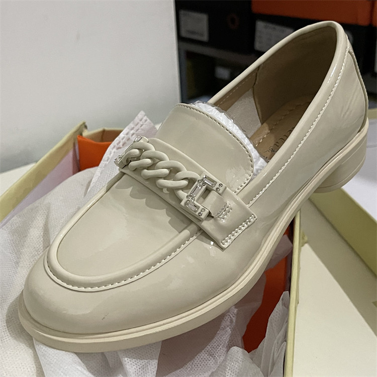 美拉女鞋断码处理头层牛皮玛丽珍鞋一脚蹬百搭牛漆皮低跟单鞋捡漏,女鞋,时尚休闲鞋,淘宝优惠券,粉丝福利购,淘宝优惠卷