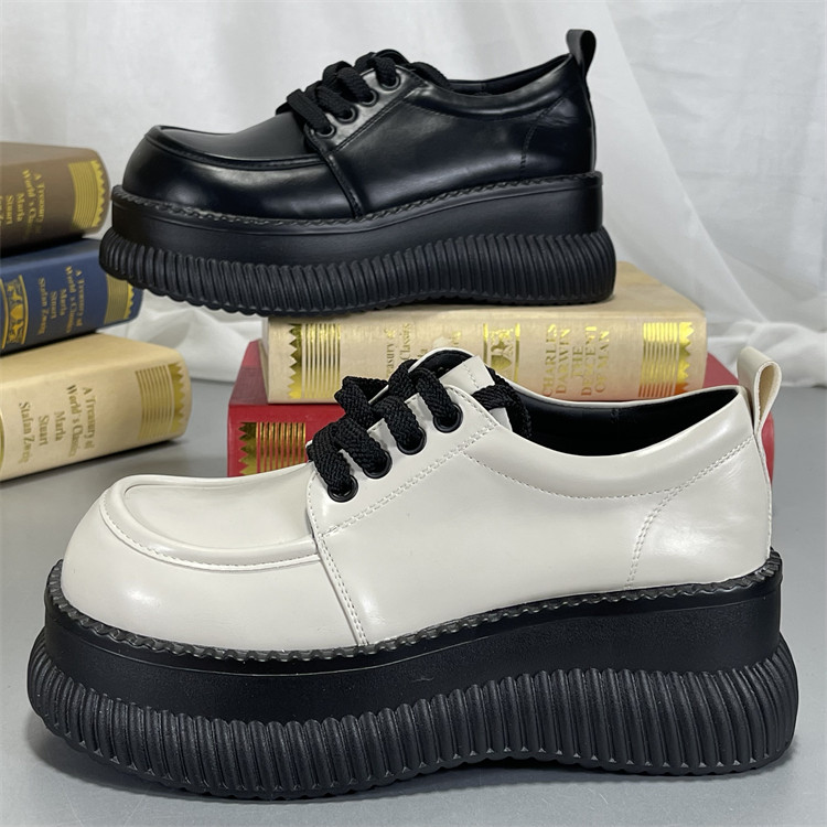 专柜正品玛丽珍鞋女2025春秋真皮厚底松糕乐福鞋增高日系复古皮鞋,女鞋,乐福鞋（豆豆鞋）,淘宝优惠券,粉丝福利购,淘宝优惠卷