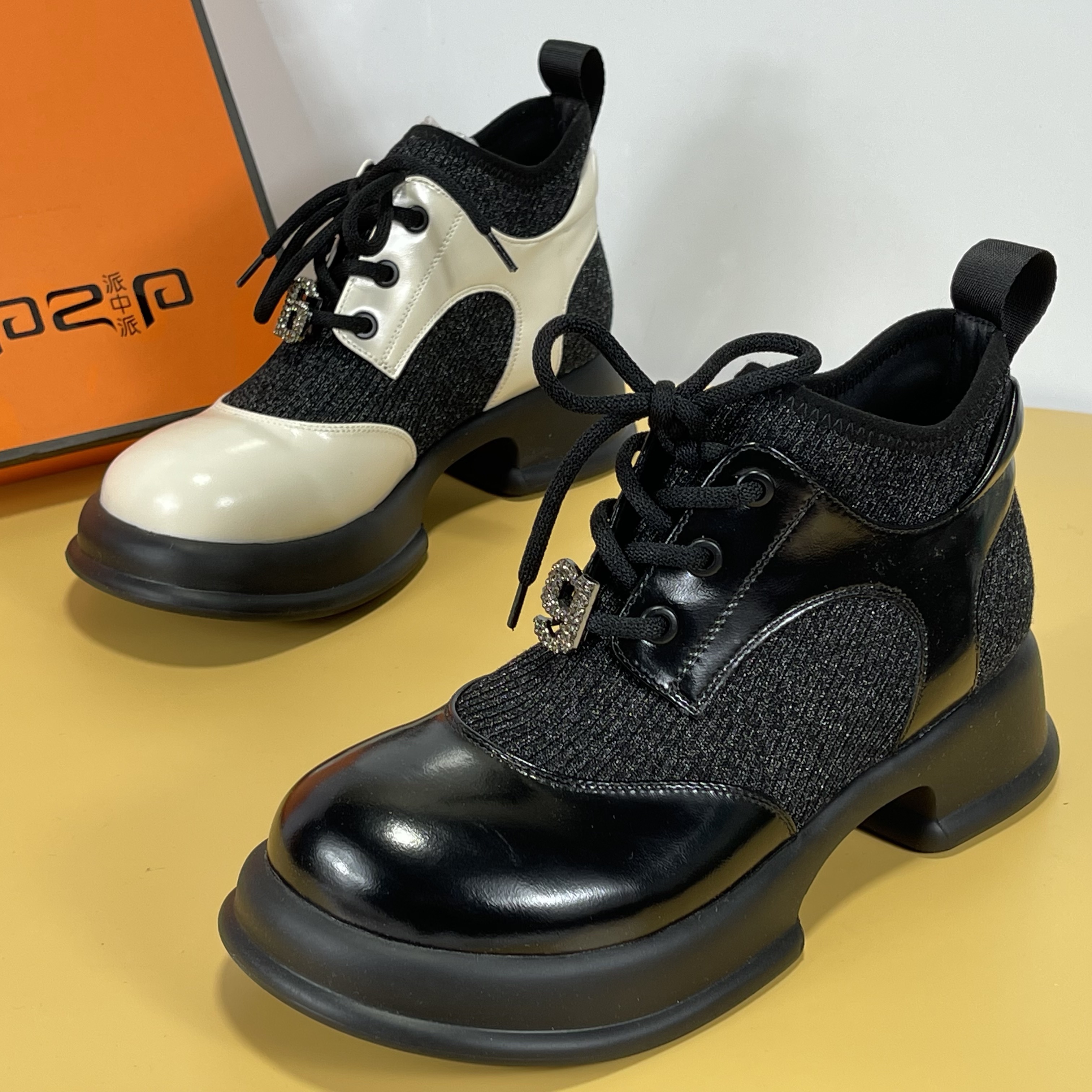 厚底马丁靴真皮小皮鞋女2025新款短靴厚底玛丽珍大头复古百搭单鞋