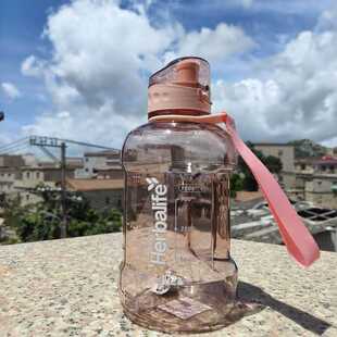 Herbalife康宝莱水杯1500ML大容量顿顿桶水壶带刻度手提军训户外