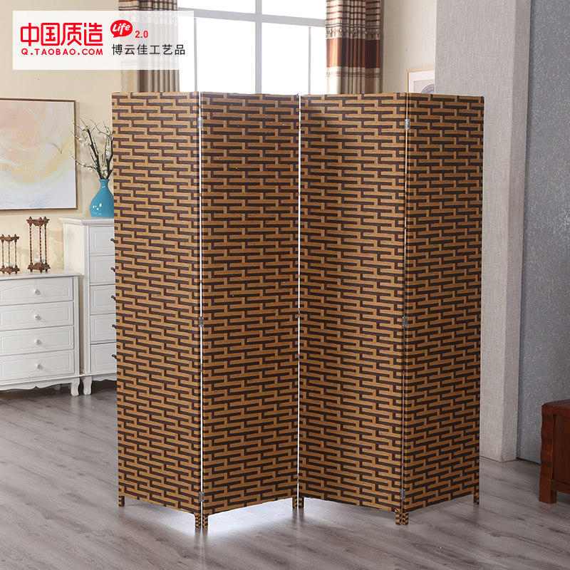 草编屏风手工藤编折屏隔断玄关门中式简约双面全封闭酒店餐厅屏风|msdalam kategori perabot kediaman, skrin/tetingkap bunga, skrin lipatan - dari Buy2taobao.com untuk memberikan perkhidmatan ejen Taobao profesional membeli