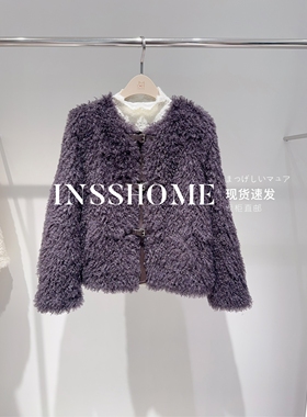 CAREFREE卡芙芮2025冬新品首发5D125407颗粒短外套1299