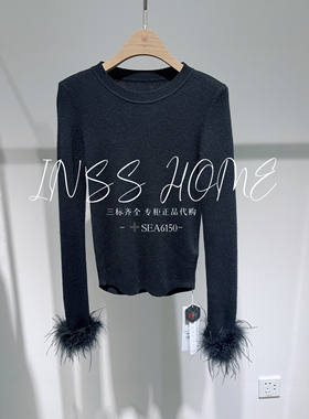 卡芙芮2024秋国内专柜代购4C203008绵羊毛长袖针织衫699