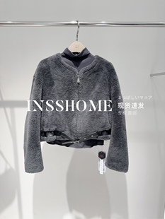 拍下改价CAREFREE卡芙芮2025冬国内代购5D125403颗粒短外套1399