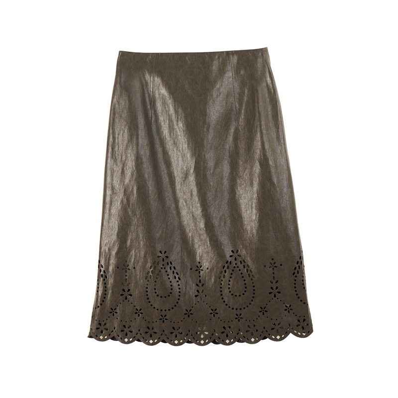 【拍下改价】CAREFREE卡芙芮2026春国内代购20411105仿皮中裙599,女装/女士精品,半身裙,淘宝优惠券,粉丝福利购,淘宝优惠卷