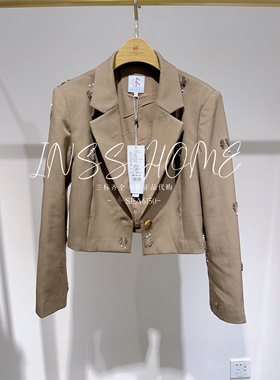 CAREFREE卡芙芮2024秋新款国内专柜正品代购西装4C125122吊牌699