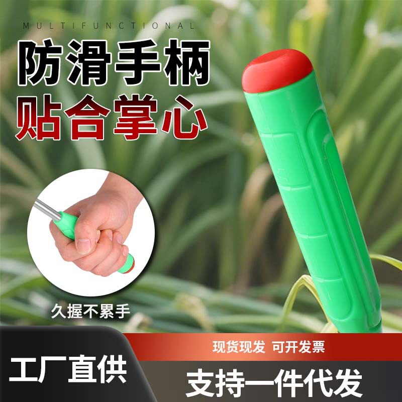 抽蒜苔神器新款大蒜抽薹神器蒜苔划刀快速拔剃揪蒜薹三叉子收割刀