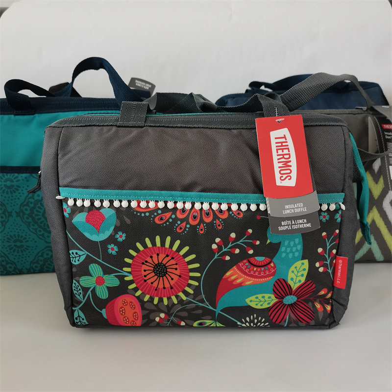 膳魔师女款手提单肩双手提保温包午餐包冰包饭盒袋奶瓶包加厚中号