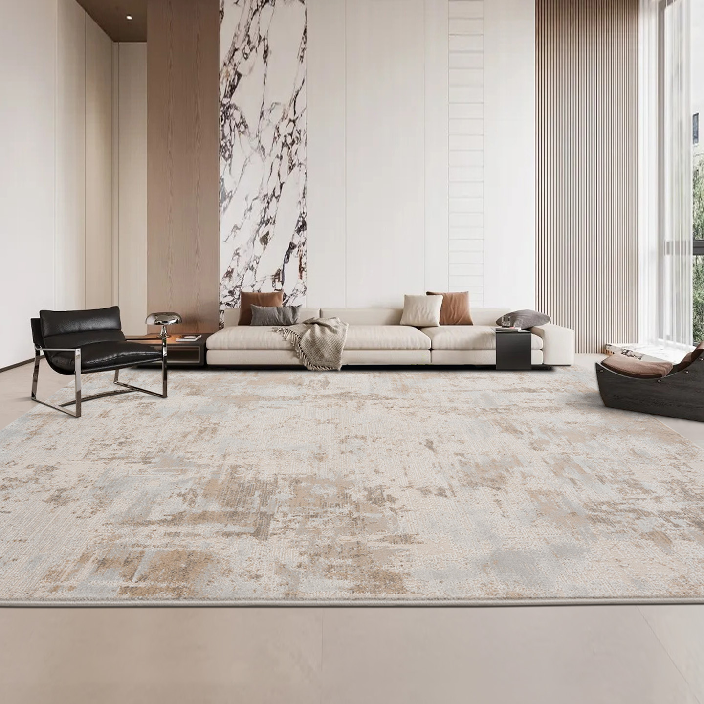 地毯客厅轻奢意式沙发毯现代简约