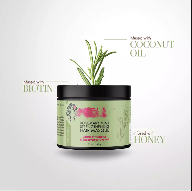 Mielle Organics Rosemary Mint Essential hair oil Hair mask-封面