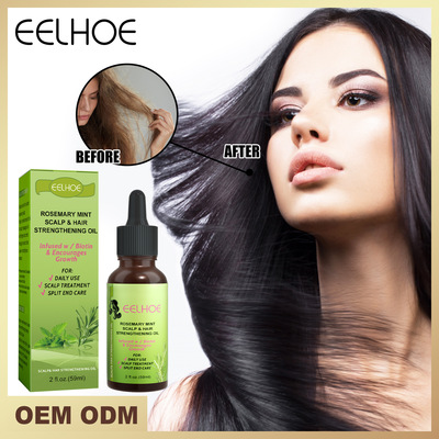 Organic Oil Mint Scalp Hair Strengthening Massage essential