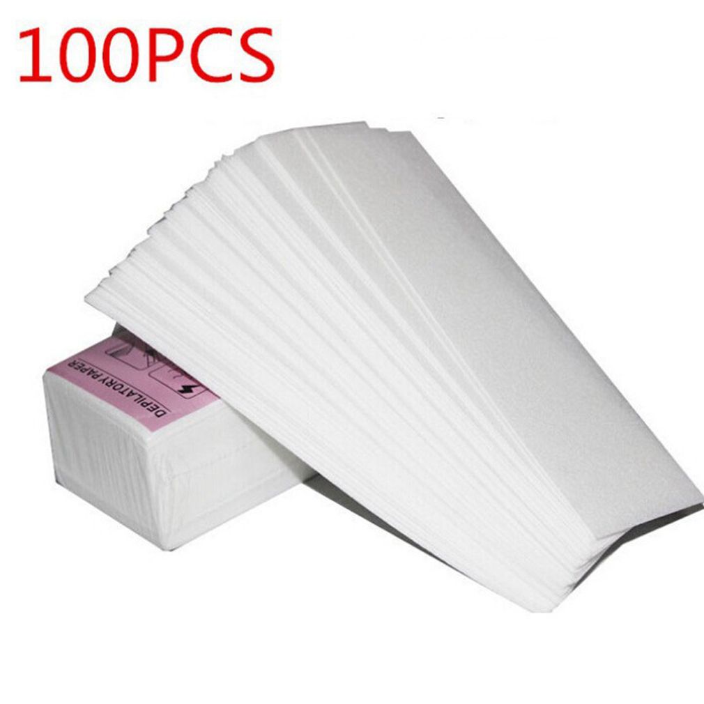 Hair Remover Epilator Nonwoven Wax Strip Paper 100片脱毛蜡纸 美容护肤/美体/精油 脱毛膏 原图主图