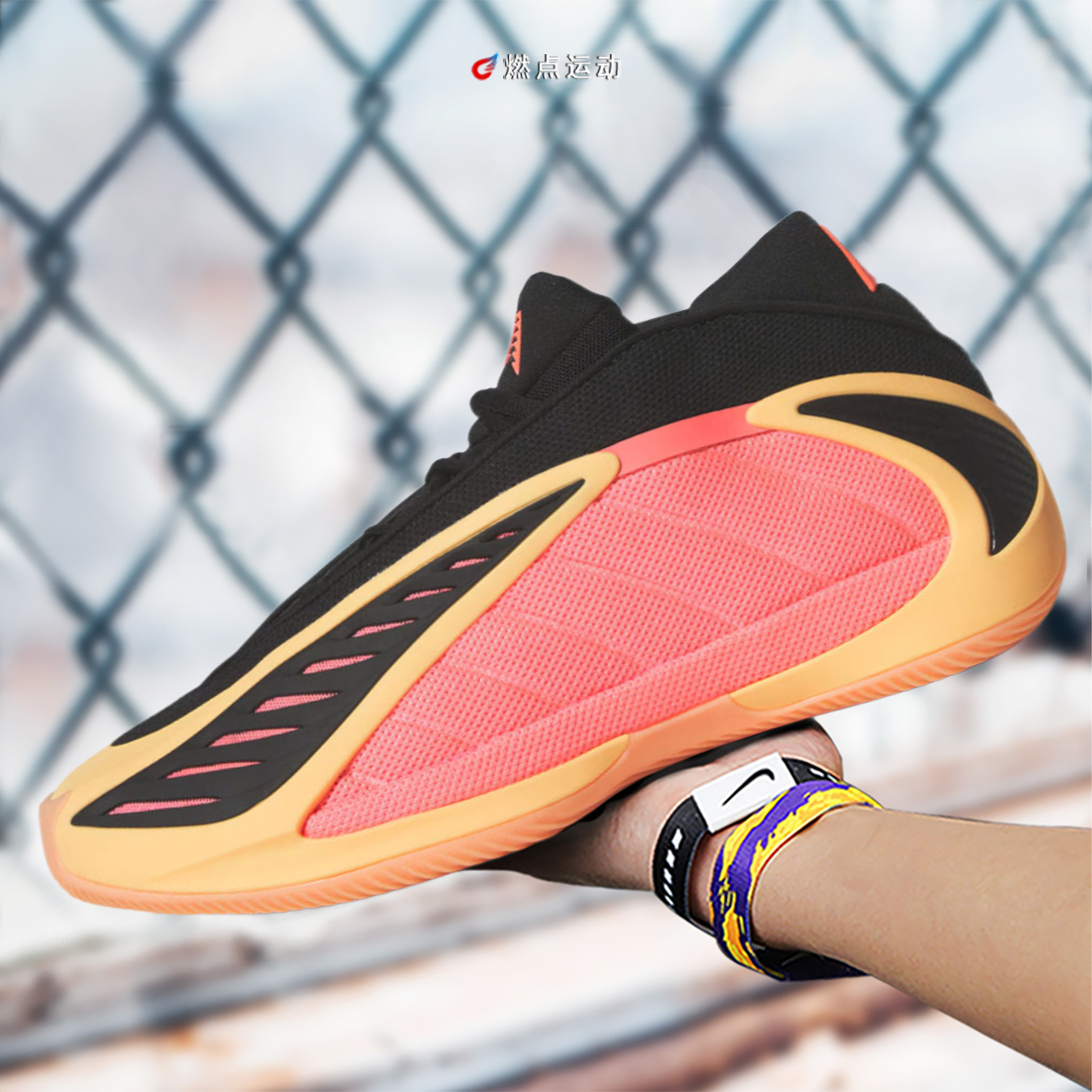 ADIDAS A.E. 2 阿迪达斯爱德华兹2代男子低帮实战篮球鞋 JS3514