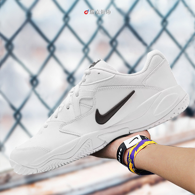 NIKE COURT LITE 2耐克男女白色减震耐磨网球运动板鞋 AR8836-100