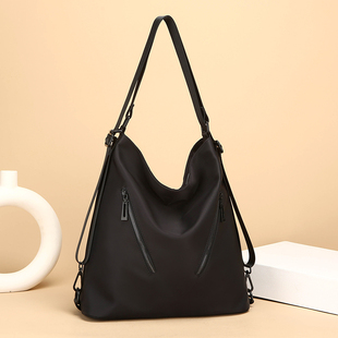 高级感尼龙牛津布托特包女2026新款多用双肩包百搭单肩斜挎通勤包