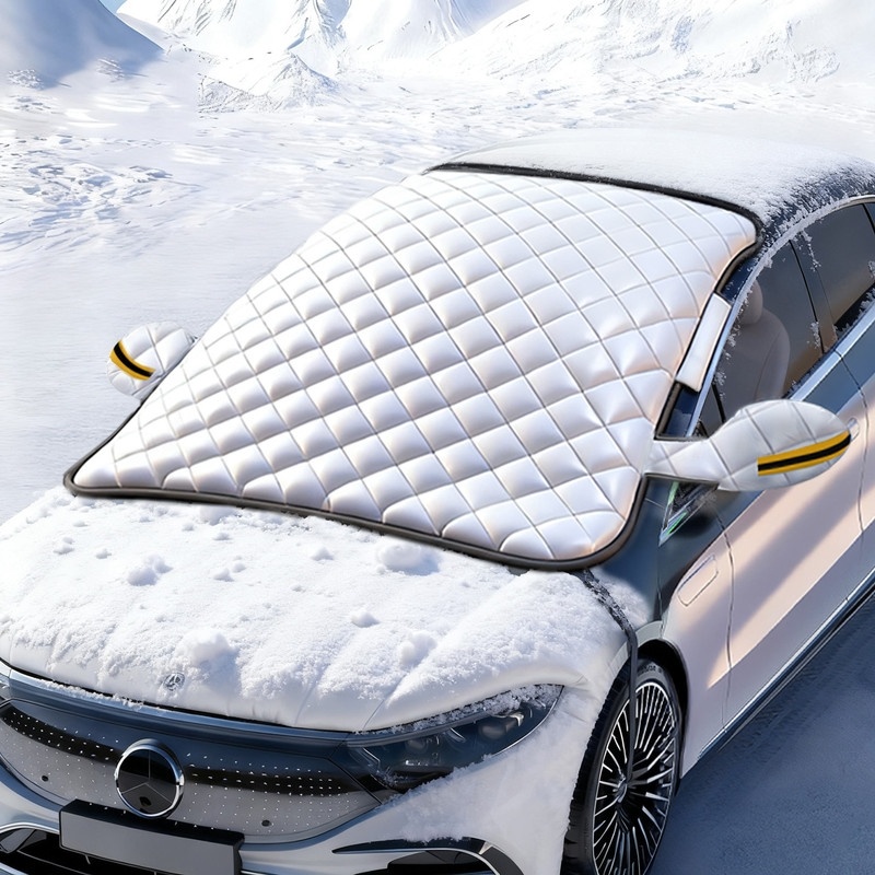 汽车遮雪挡前挡风玻璃防雪罩防冻罩加厚防霜风挡冬天车衣车罩半身
