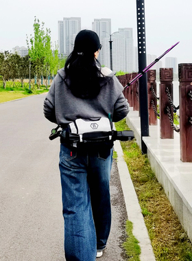 乐伯乐路亚包多功能腰包rapala防水户外钓鱼专用运动装备收纳包包