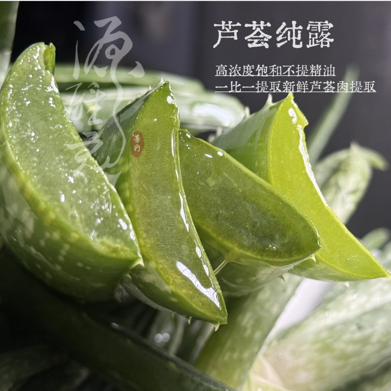 【售罄不补】自家芦荟种植 芦荟纯露100ml 新鲜芦荟肉蒸馏