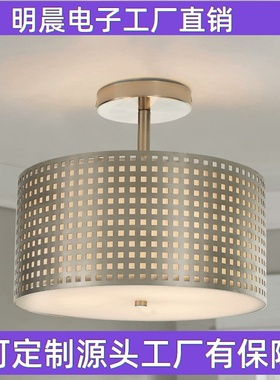 跨境热销天花板灯具ceilinglight中山古镇金属镀镍亚马逊室内灯具
