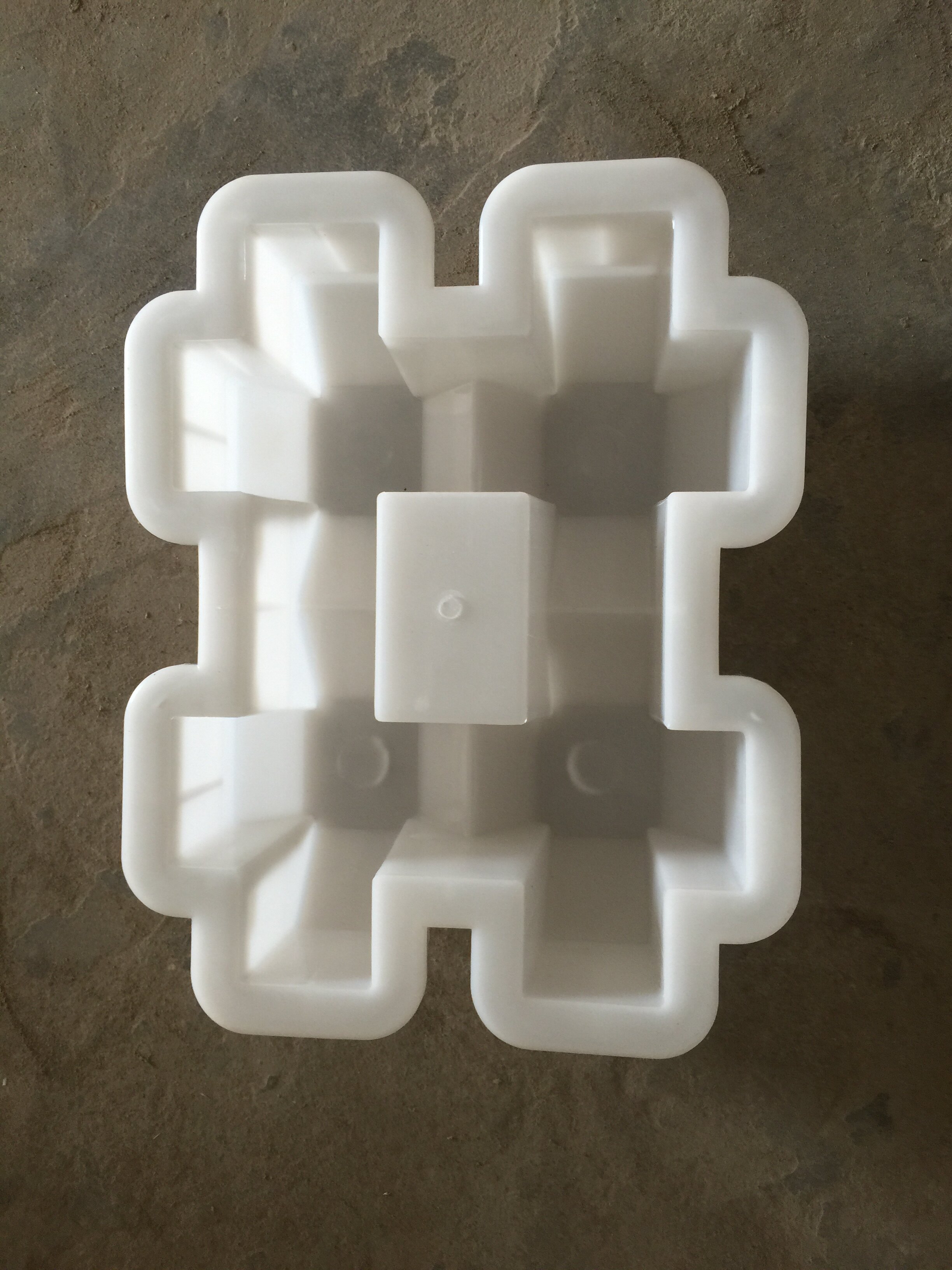 井字25x19x8植草砖塑料模具砼制品水泥混凝土预制块市政市政停车