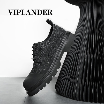 【2025年春季新款】viplander简约百搭复古皮鞋德比鞋男鞋175117