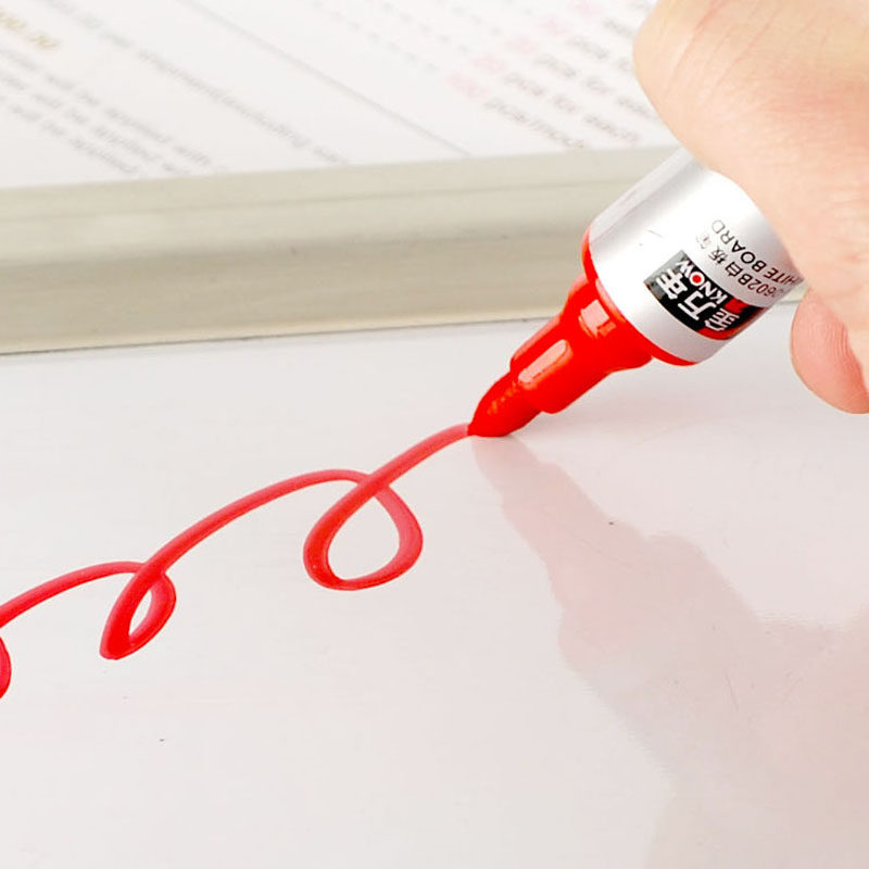 10 무료 배송 화이트 보드 펜 대용량 직선 액체 푸시 형 화이트 보드 펜 수성 지우기 쉬운 화이트 보드 펜