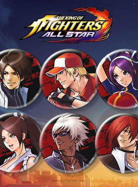 拳皇徽章吧唧冰箱贴八神庵不知火舞大蛇KOF97格斗之王游戏周边