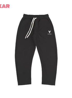 VDUTDOOR秋冬新款运动休闲弯刀裤男女百搭简约加厚宽松卫裤子美式