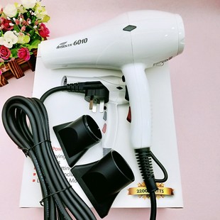 艾信AX 6010发廊发型家庭风机轻量大风美发电吹风静音筒2200W包邮