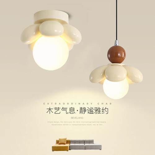 北欧奶油风树脂过道走廊