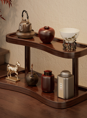 简易桌面置物架家用卧室化妆品香水台面饰品展示架阶梯收纳架杯架