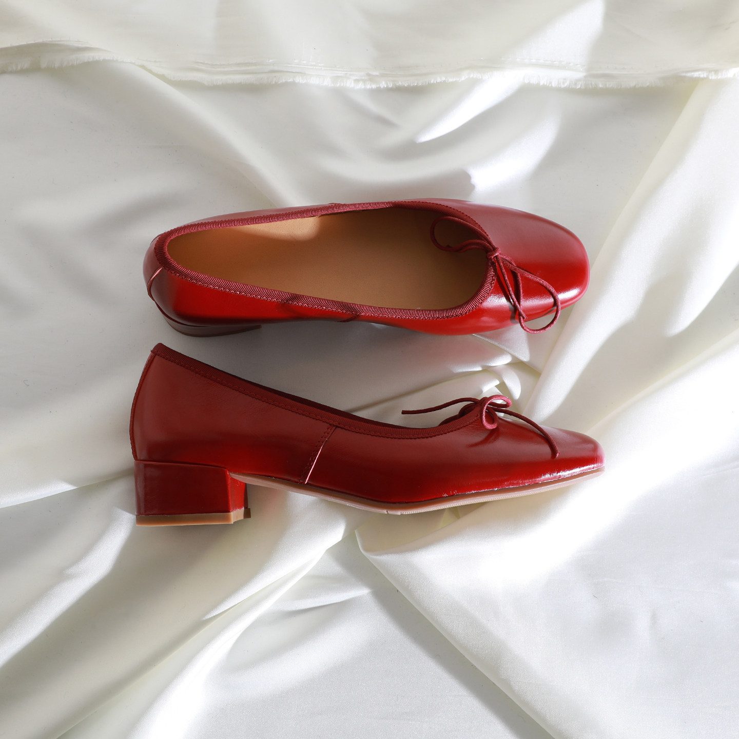 莲花府邸2026春季韩版圆头浅口鞋蝴蝶结单鞋通勤百搭粗跟牛皮女鞋,女鞋,浅口单鞋,淘宝优惠券,粉丝福利购,淘宝优惠卷