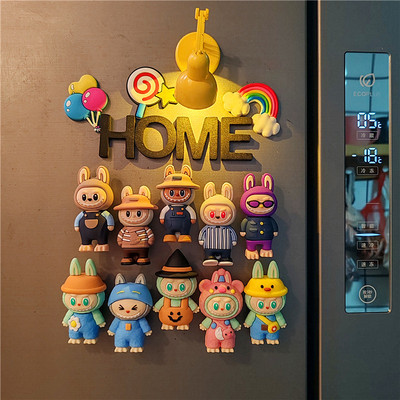 2026新款拉布布卡通冰箱贴