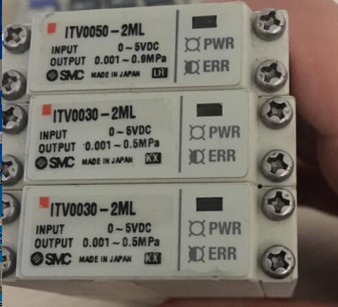 SMC原装薄型电气比例阀ITV0050-2ML,0.9mpa,电压型DC0-5V电缆现货