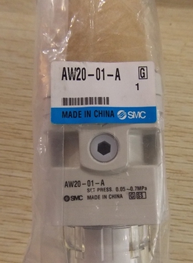 SMC 正品过滤调压阀 AW20-01-A  现货特价 145/pcs
