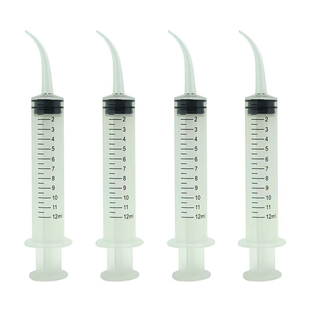 牙洞冲洗器牙科弯头注射器轻体弯嘴输送针管口腔牙龈缝清洁冲牙器