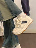 男女原创2026春季 新款 百搭网红爆款 人本轻便软底运动鞋 情侣老爹鞋