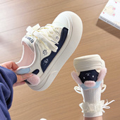 人本秋冬爆款 原创 原创休闲运动厚底板鞋 小白鞋 女软底轻便2026新款