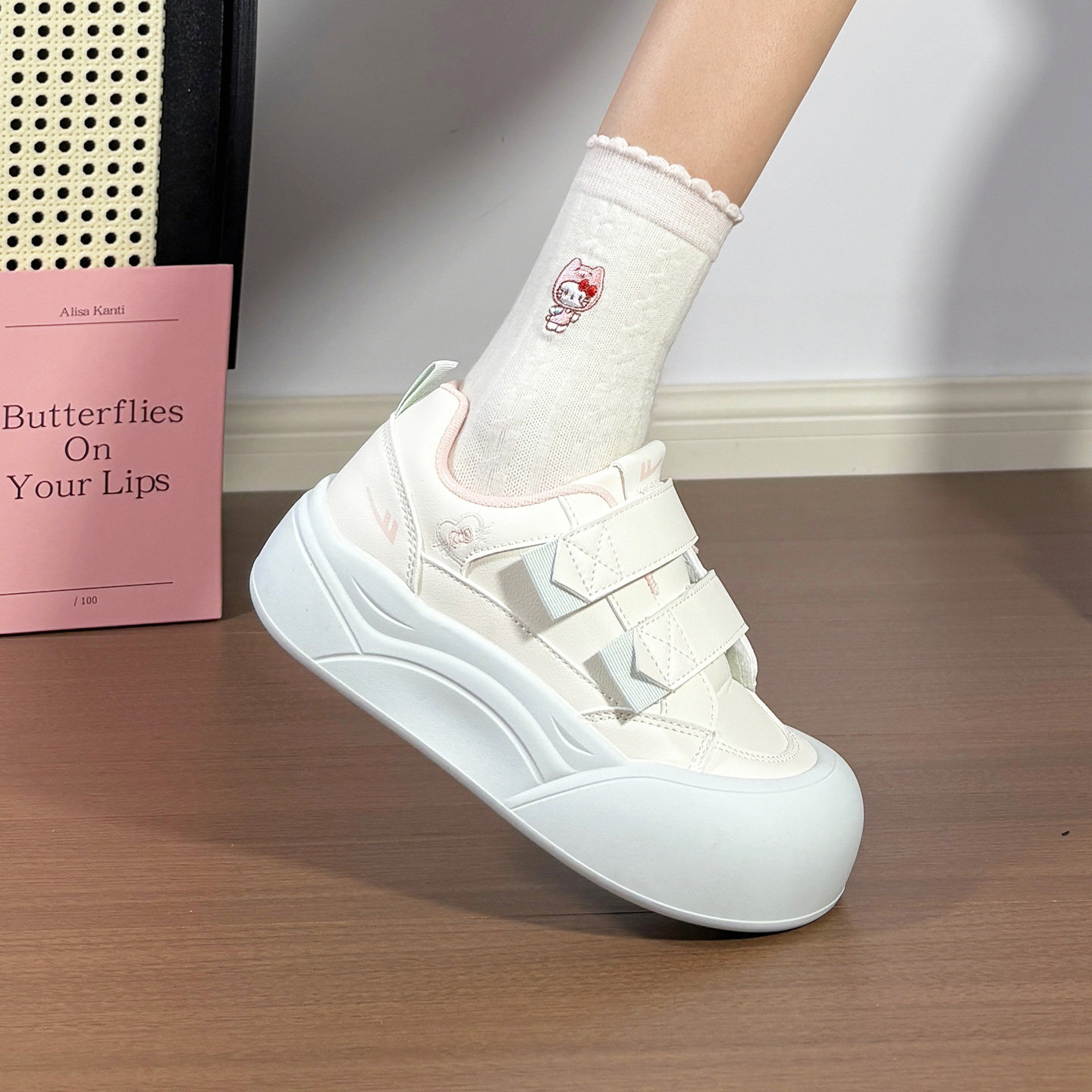 回力大头可爱小白鞋女原创百搭2026新款休闲运动厚底小众板鞋软底,女鞋,休闲板鞋,淘宝优惠券,粉丝福利购,淘宝优惠卷