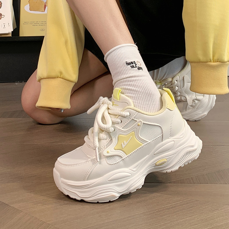 回力女鞋新款星星老爹鞋女款透气