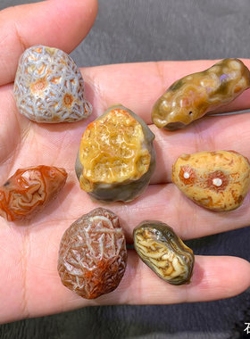 天然戈壁石 外蒙玛瑙原石 奇石 筋脉石 精品花脉 经脉 阿拉善石