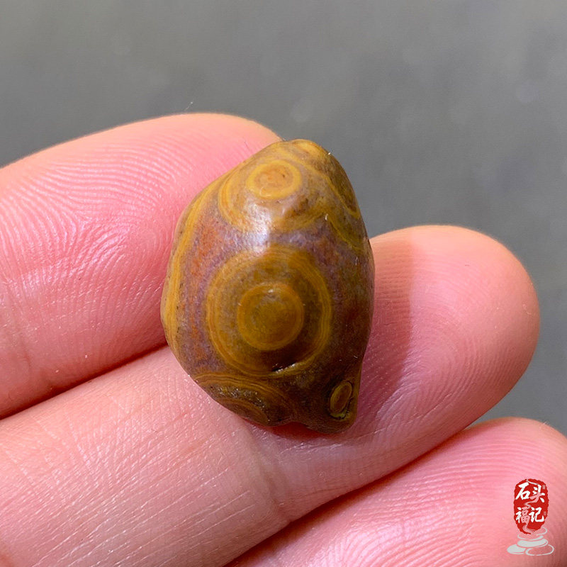 天然阿拉善石 戈壁奇石 玛瑙原石 地表 钱币石 眼睛石