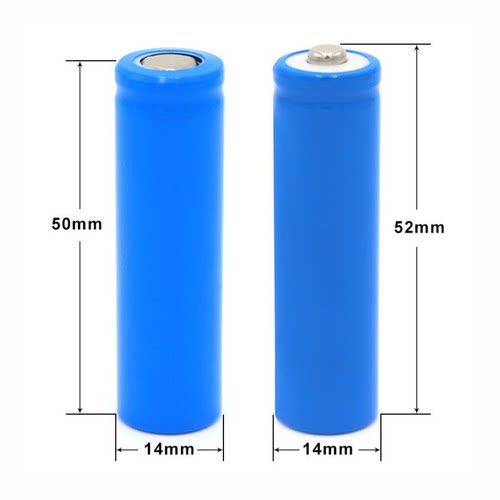 14500充电锂电池电动玩具小风扇遥控车按摩仪三元锂电芯800mAh