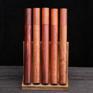 越南花梨木香筒沉香线香檀香香筒装 香管道具红木香桶室内家用香炉