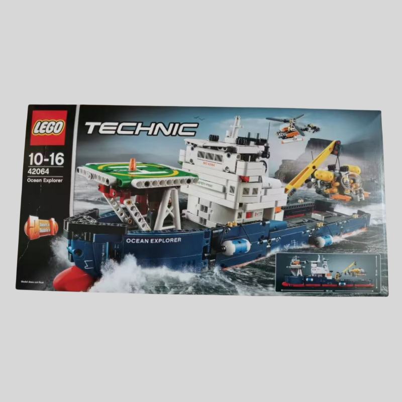 乐高玩具LEGO 42064科技系列海洋资源勘探船男孩儿童益智积木礼物