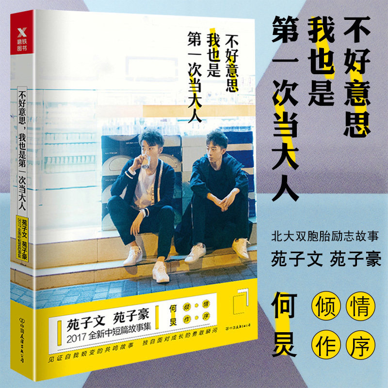 意思我也是第一次当大人 苑子文 苑子豪的书籍  青春都市言情轻小说
